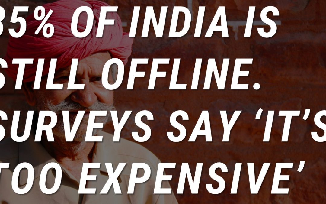 How many people are offline in India? The current state of Internet access